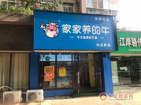 家家养的牛社区奶站加盟